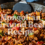 Mongolian Ground Beef Recipe