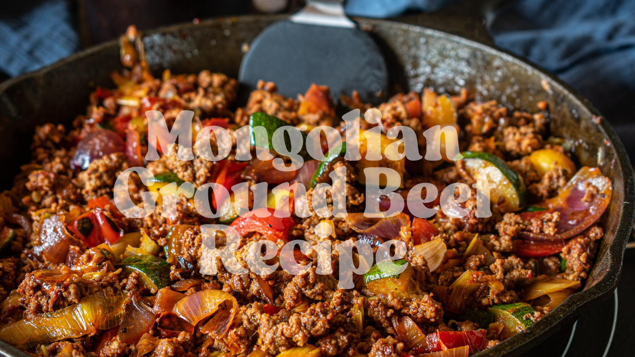Mongolian Ground Beef Recipe